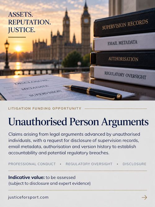 Lawyer or Law Firm Disputes poster